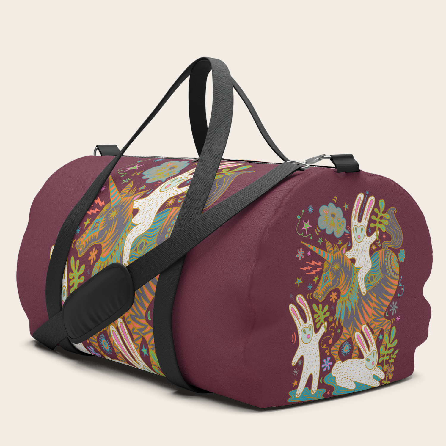 unicorn duffle
