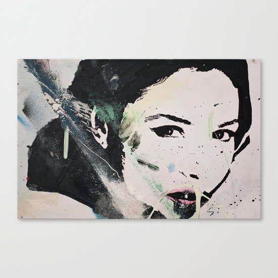 Monika Bellucci Canvas Print