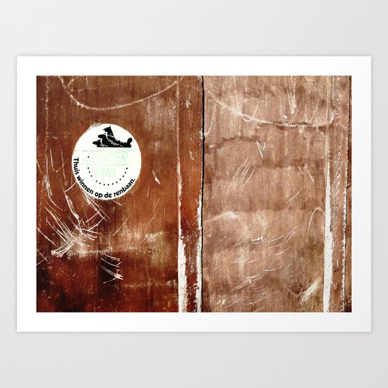 Urban Abstract 107 Art Print