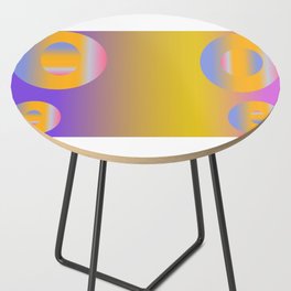 color style  Side Table