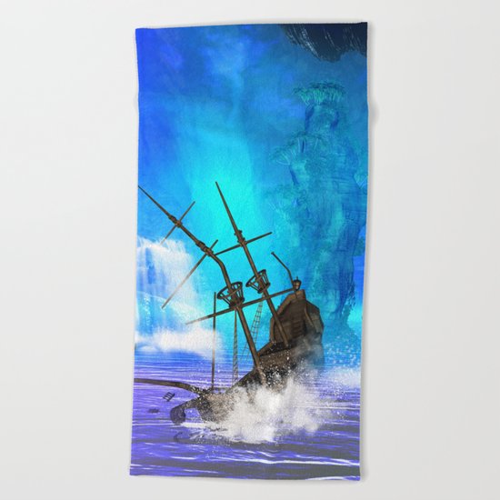 Shipwreck Beach Towel