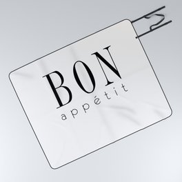 Bon Appetit – Quote Picnic Blanket
