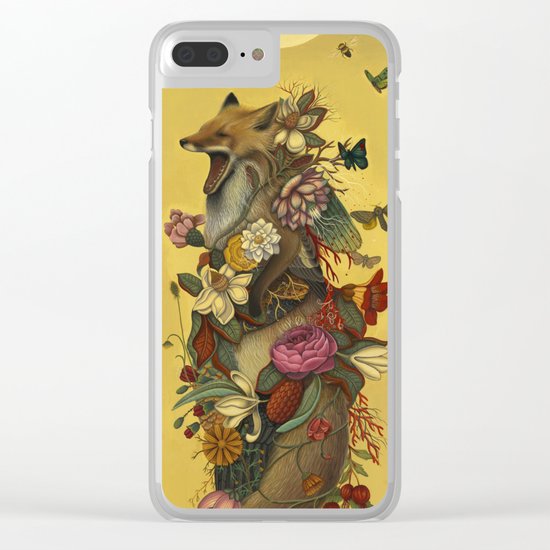Fox Confessor Clear iPhone Case