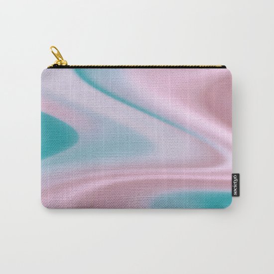 Silk Curves Carry-All Pouch