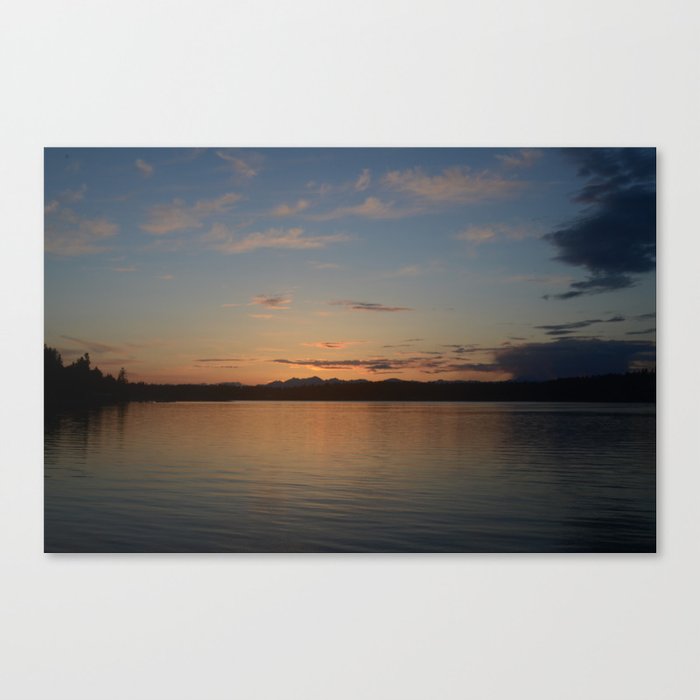 Fox Island Sunset Canvas Print