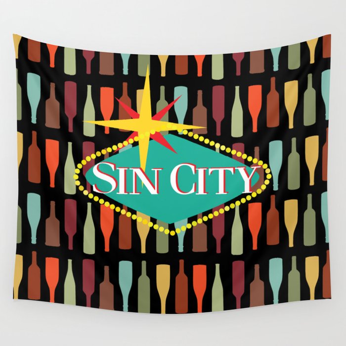 Sin City Wall Tapestry