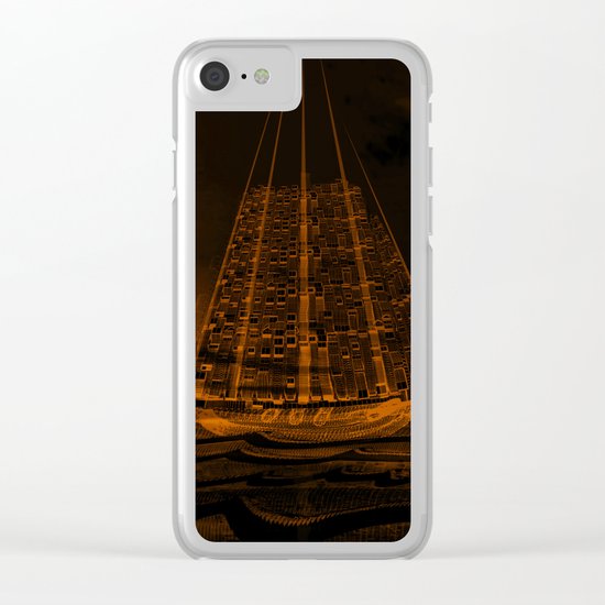 The Flying Dutchman / Legend, sepia 21-11-16 Clear iPhone Case