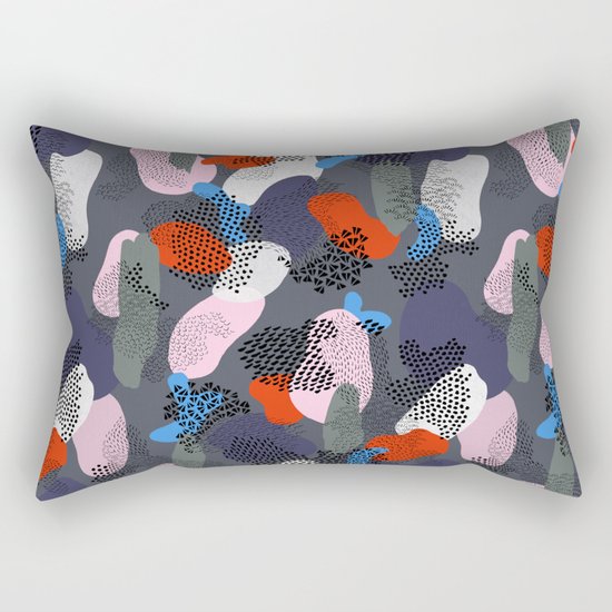 Midnight Stroll Rectangular Pillow