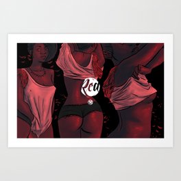 RED Chapter Two - The Reveal Art Print