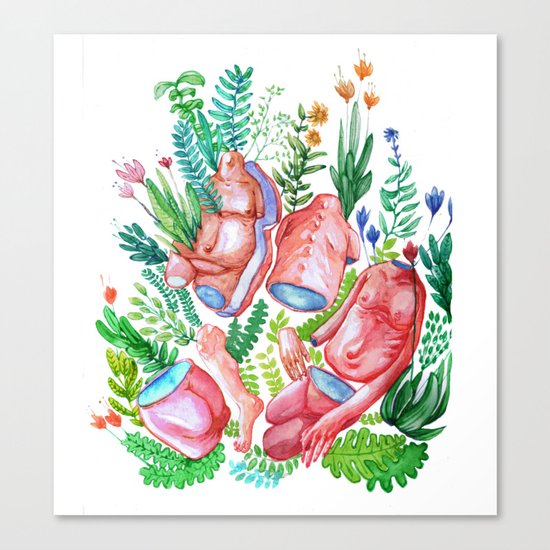 body nature Canvas Print