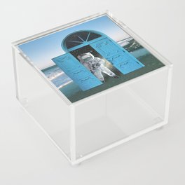 Beach Space Portal Acrylic Box