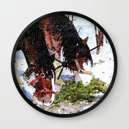 Clydesdales Wall Clock