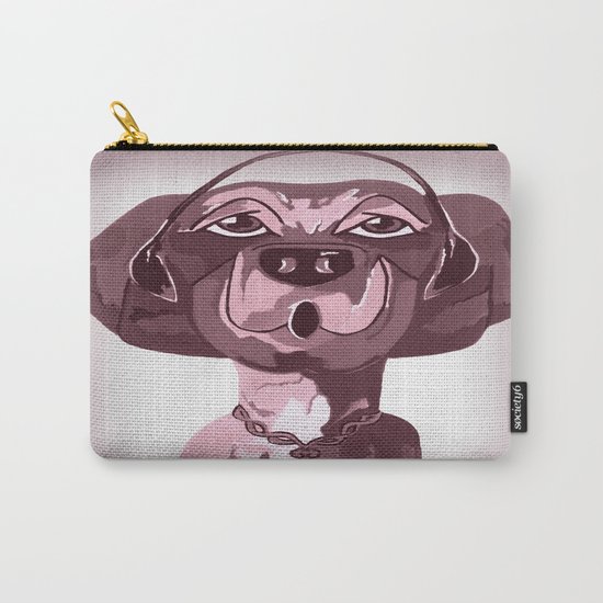 Doggie Singing The Blues Carry-All Pouch
