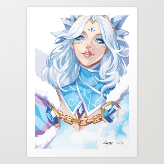 Crystal Maiden Art Print