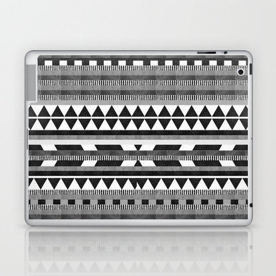 DG Aztec No.1 Monotone Laptop & iPad Skin