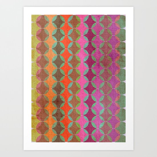 Colour Harmonies Art Print