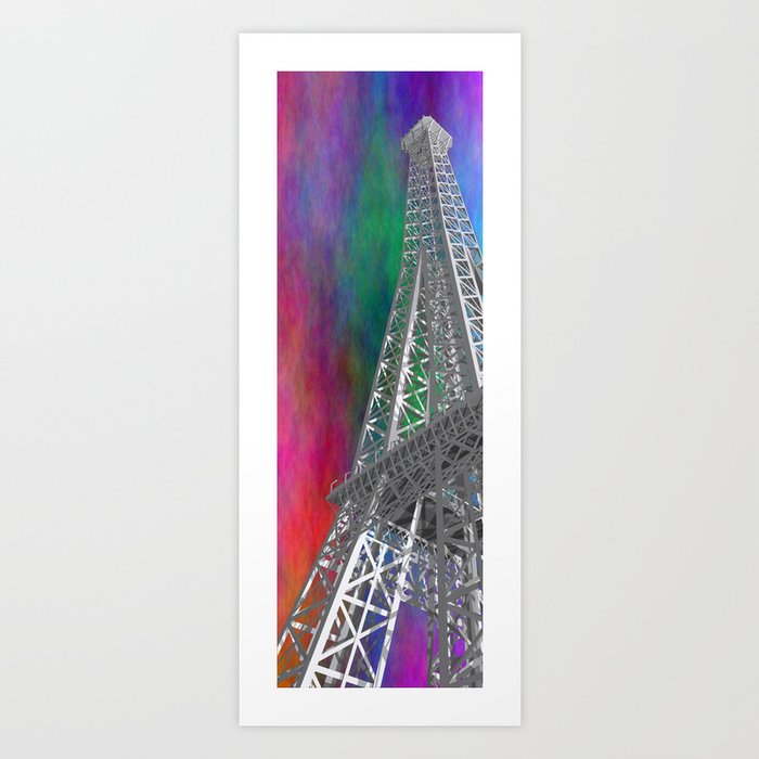 Eiffeltower -03- Art Print