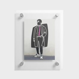 The Gentleman Floating Acrylic Print