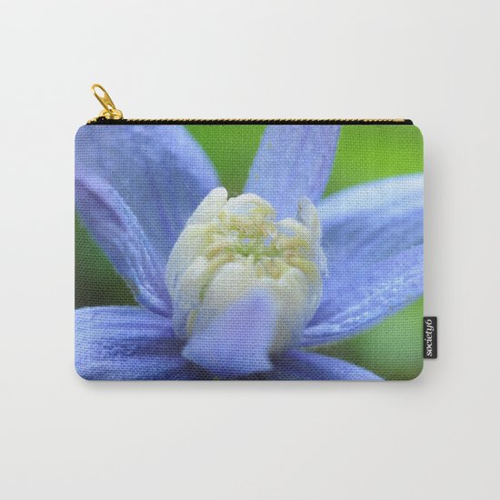 SOFT BLUE #1 - Clematis Alpina Carry-All Pouch