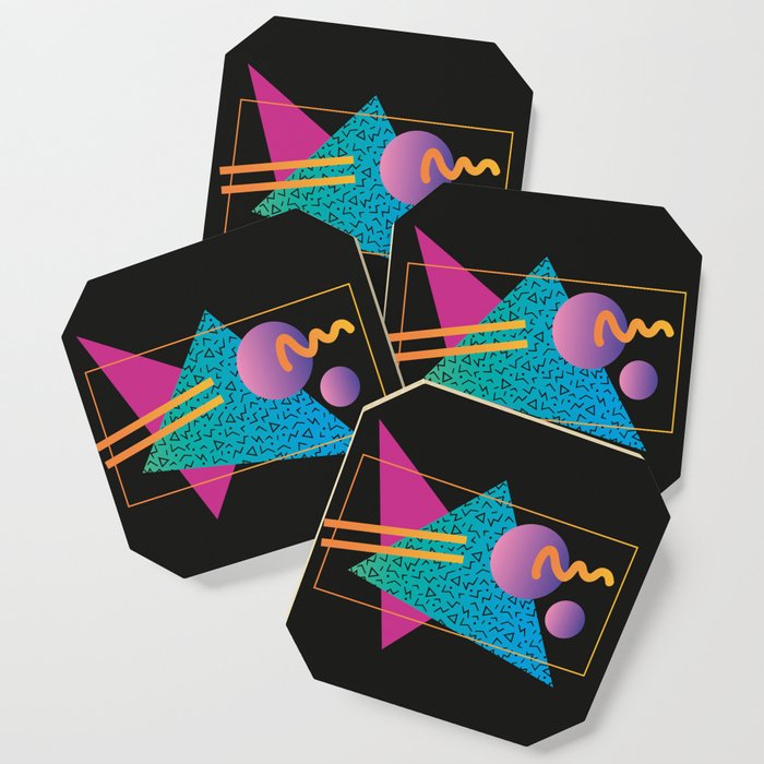 Memphis Pattern 24 - 80s / 90s Retro Coaster