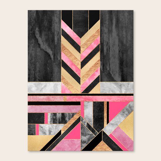 Pink City Canvas Print