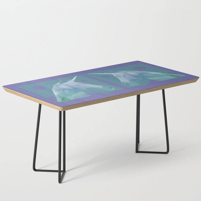 Abstraction_YOU_ARE_MAGICAL_UNICORN_UNIQUE_POP_ART_0117A Coffee Table