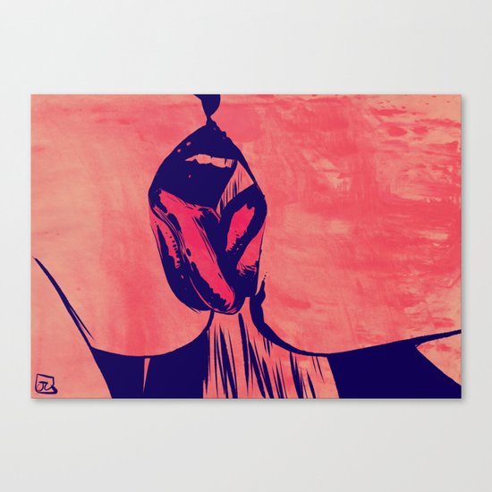 French Kiss Canvas Print
