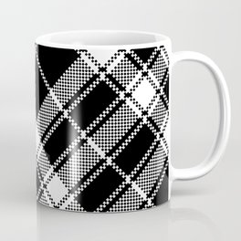 Black & White Plaid Mug