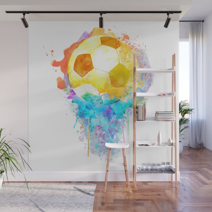 One Love Ball - LGBTQIA+ Soccer Support Wall Mural