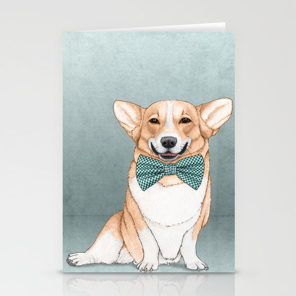 Corgi Dog Stationery Cards