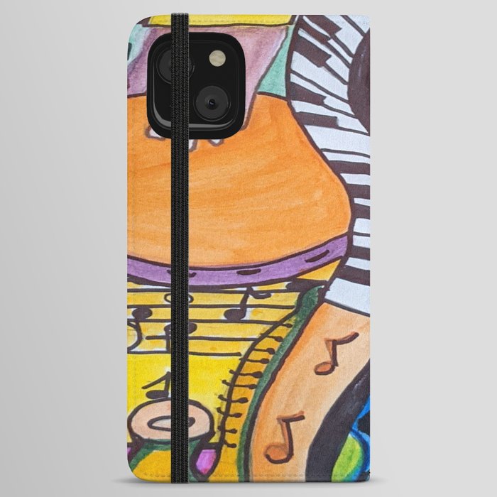 Let There Be Music iPhone Wallet Case