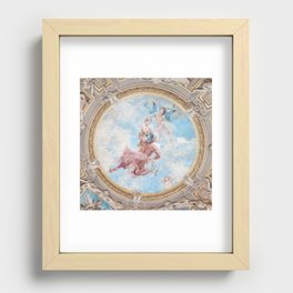 Angel Painting Cathedral Ceiling Recessed Framed Print