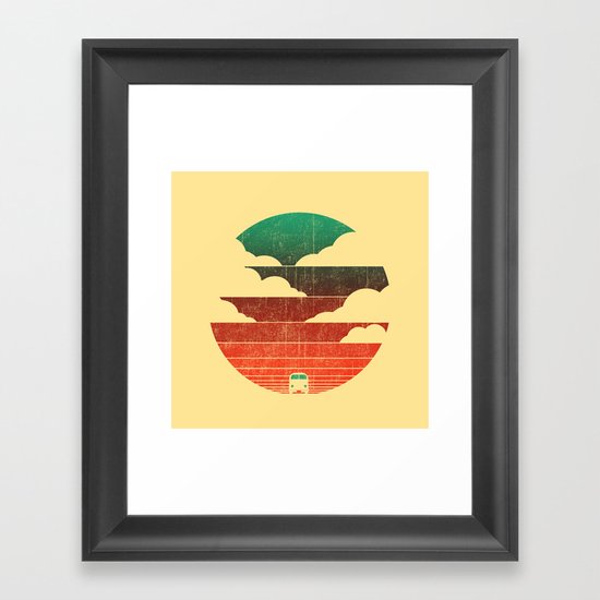 Go West Framed Art Print
