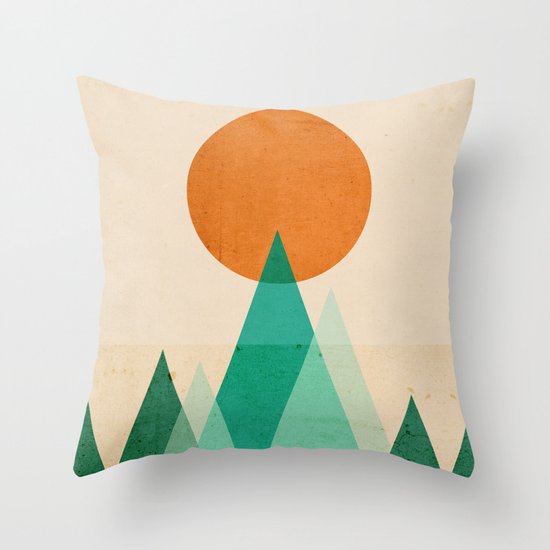 No mountains high enough Throw Pillow