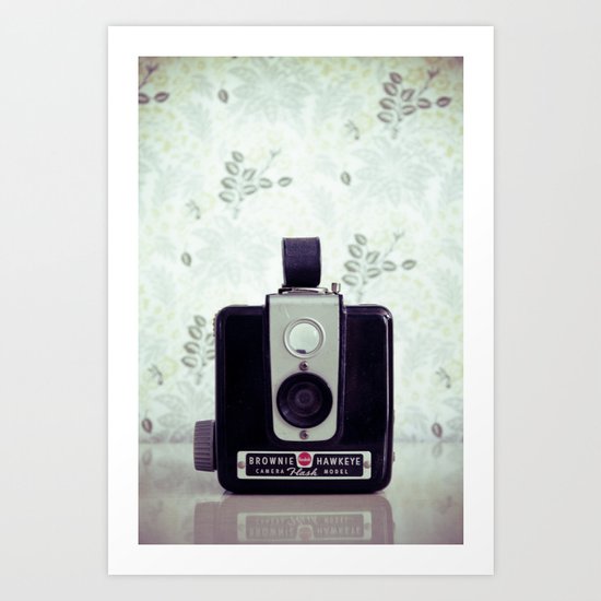 Vintage Brownie Hawkeye. Art Print