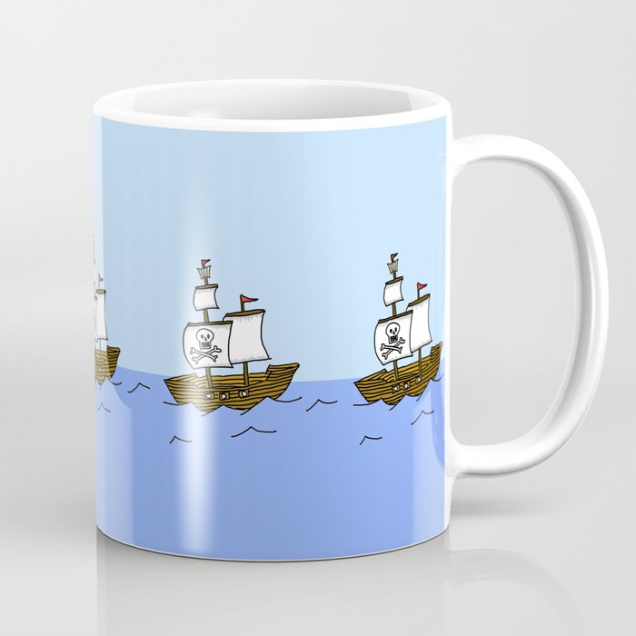 Pirate Ship Coffee Mug