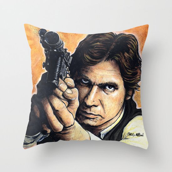 HAN SOLO Throw Pillow