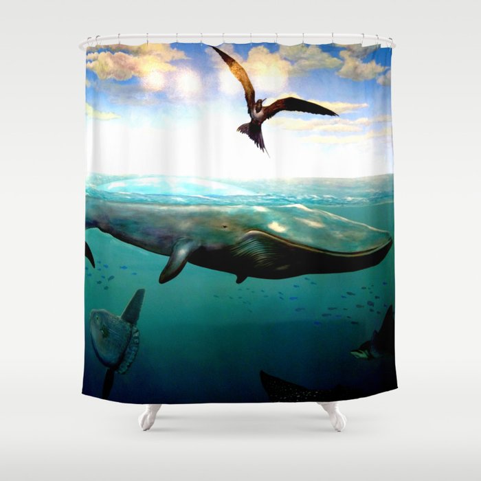 Underwater Scene Painting Shower Curtain By Bellajasper Society6
