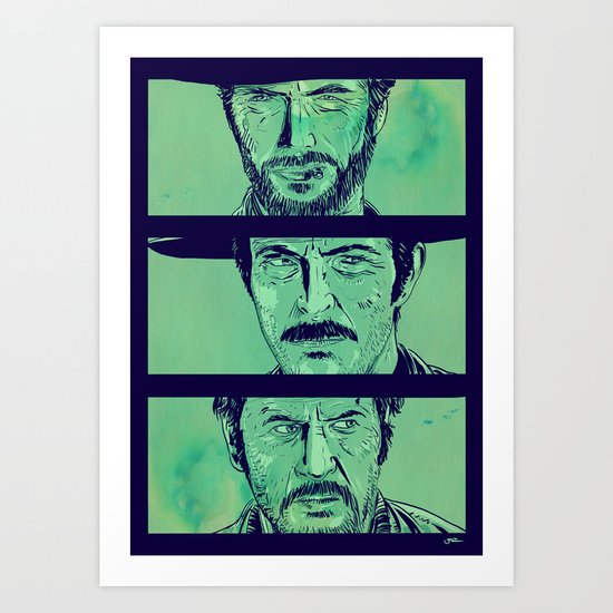 Spaghetti Western Art Print