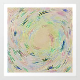 Swirl Passion VI Art Print