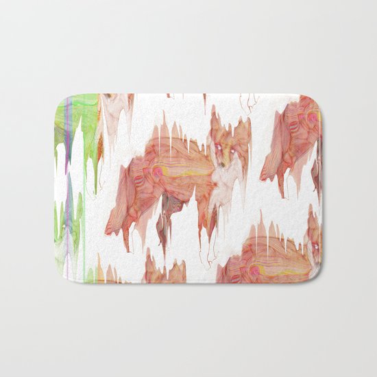 Remix Red Fox Bath Mat