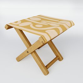 Abstract Line 38 Folding Stool