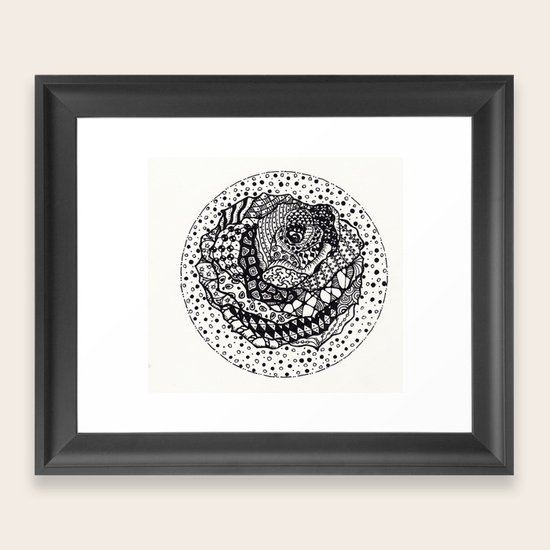 Rose Framed Art Print