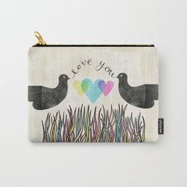 Love in the grass Carry-All Pouch