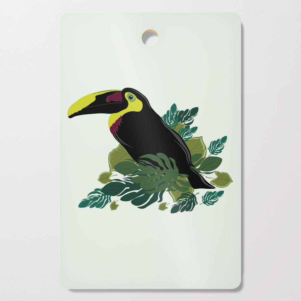 Toucan Cutting Board by vanessagf