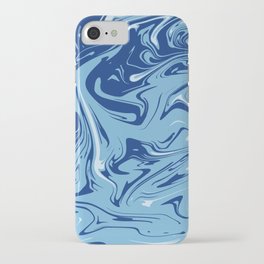 3 Color BLUE iPhone Case