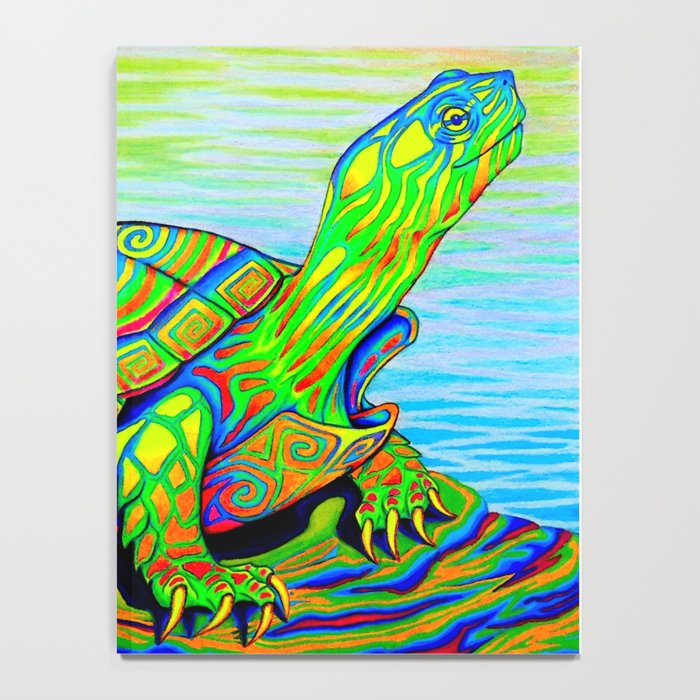 colorful psychedelic neon painted