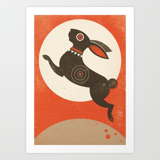 The Witch Hare (Fairy and Folk Tales of the Irish Peasantry) Art Print
