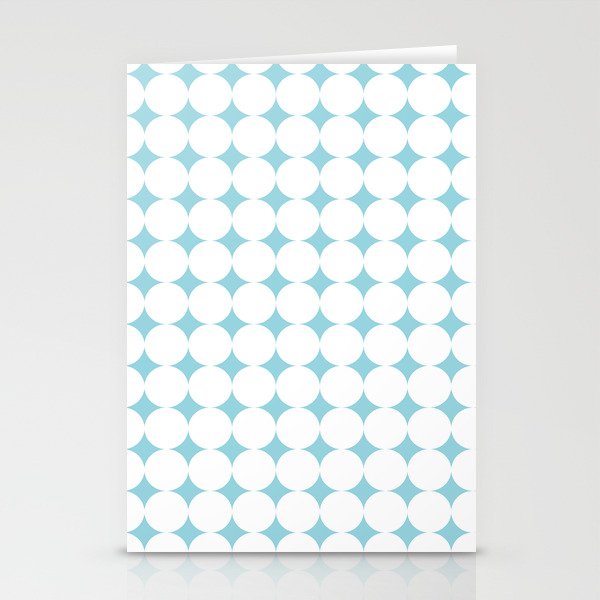 White Summer Dots - Small Stationery Cards