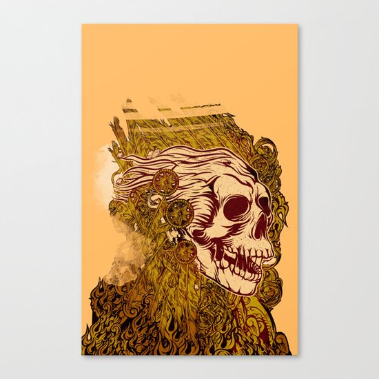 SKULLION Canvas Print